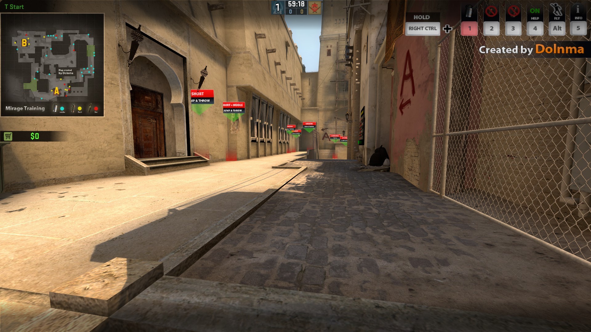 Csgo Mirage Training Map Mirage Training By Dolnma [Counter-Strike: Global Offensive] [Mods]