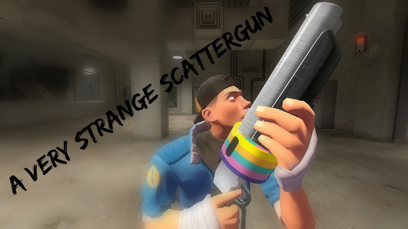 A very strange scattergun