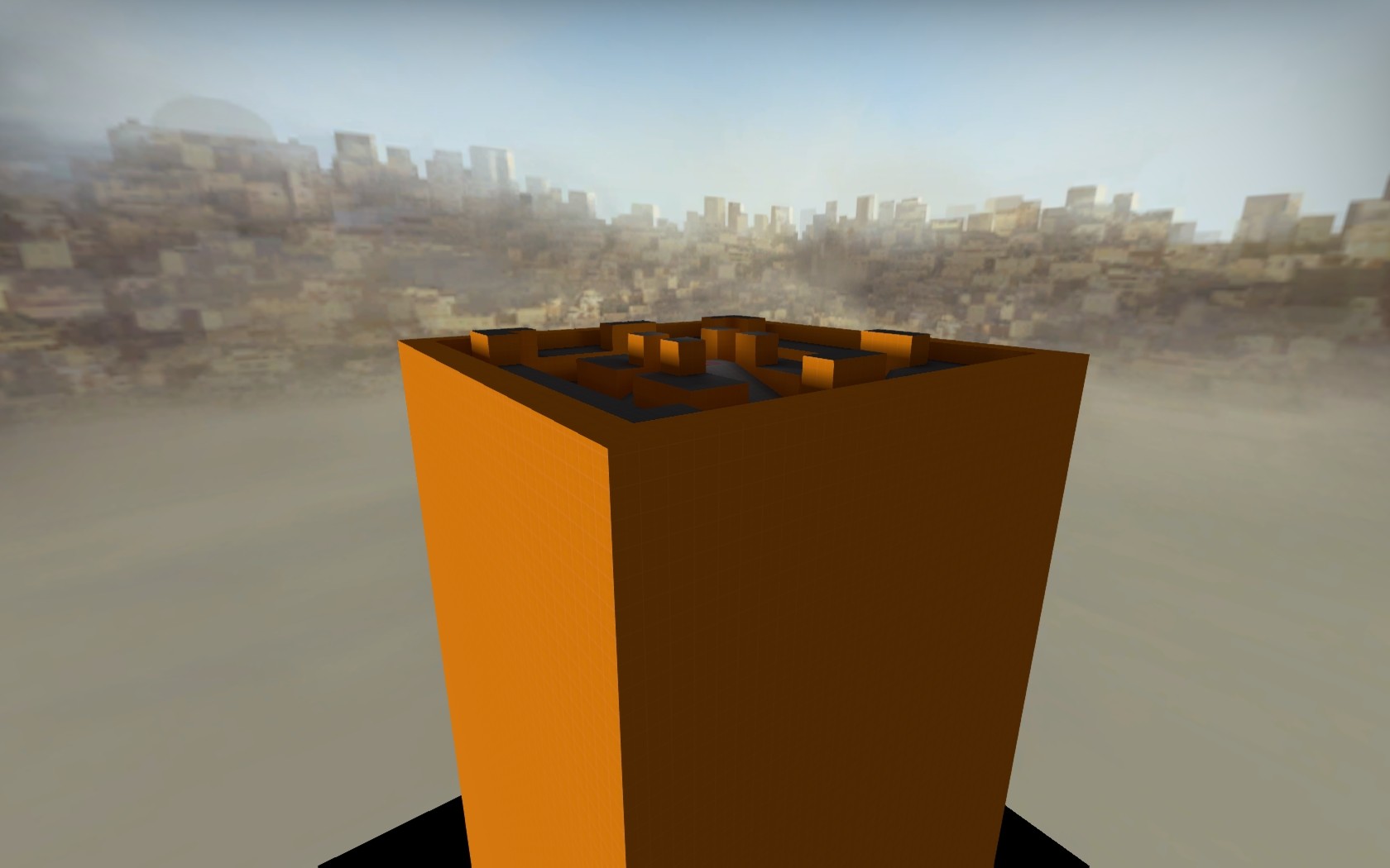 Orange Rooftop Warfare (ONE HOUR MAP)
