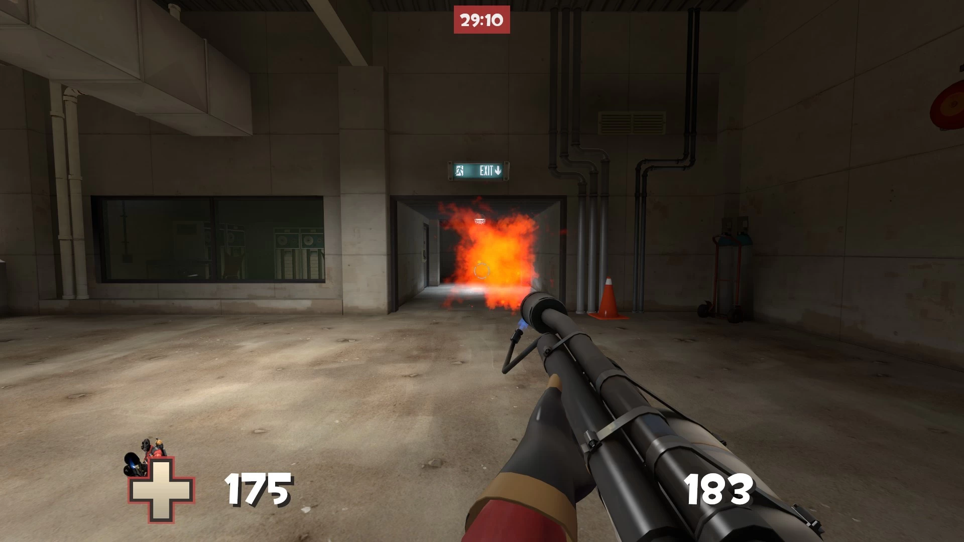 Realistic Team-Colored Fire (Rainblower-Friendly)