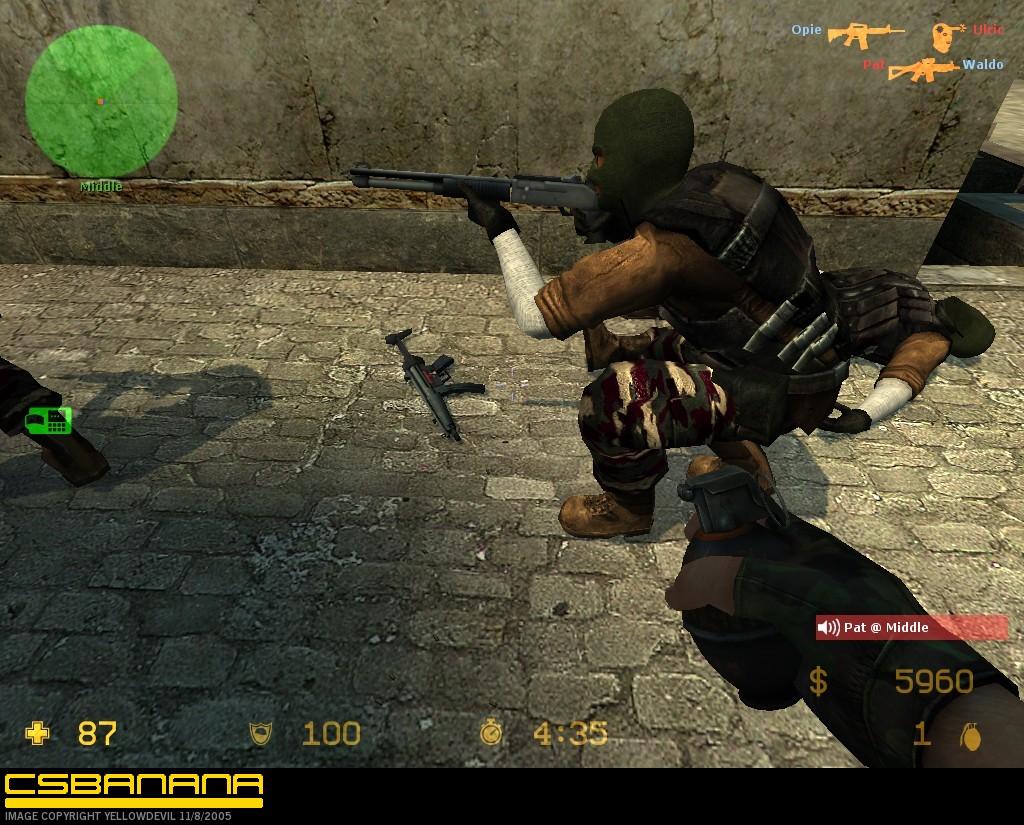 Phoenix Collection Reds Cs Red And Green Camo Phoenix Mod for Counter-Strike: Source | CS:S Mods