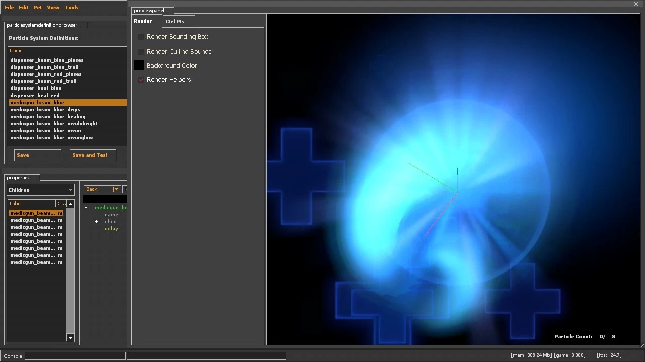 Stylish Medigun Particles