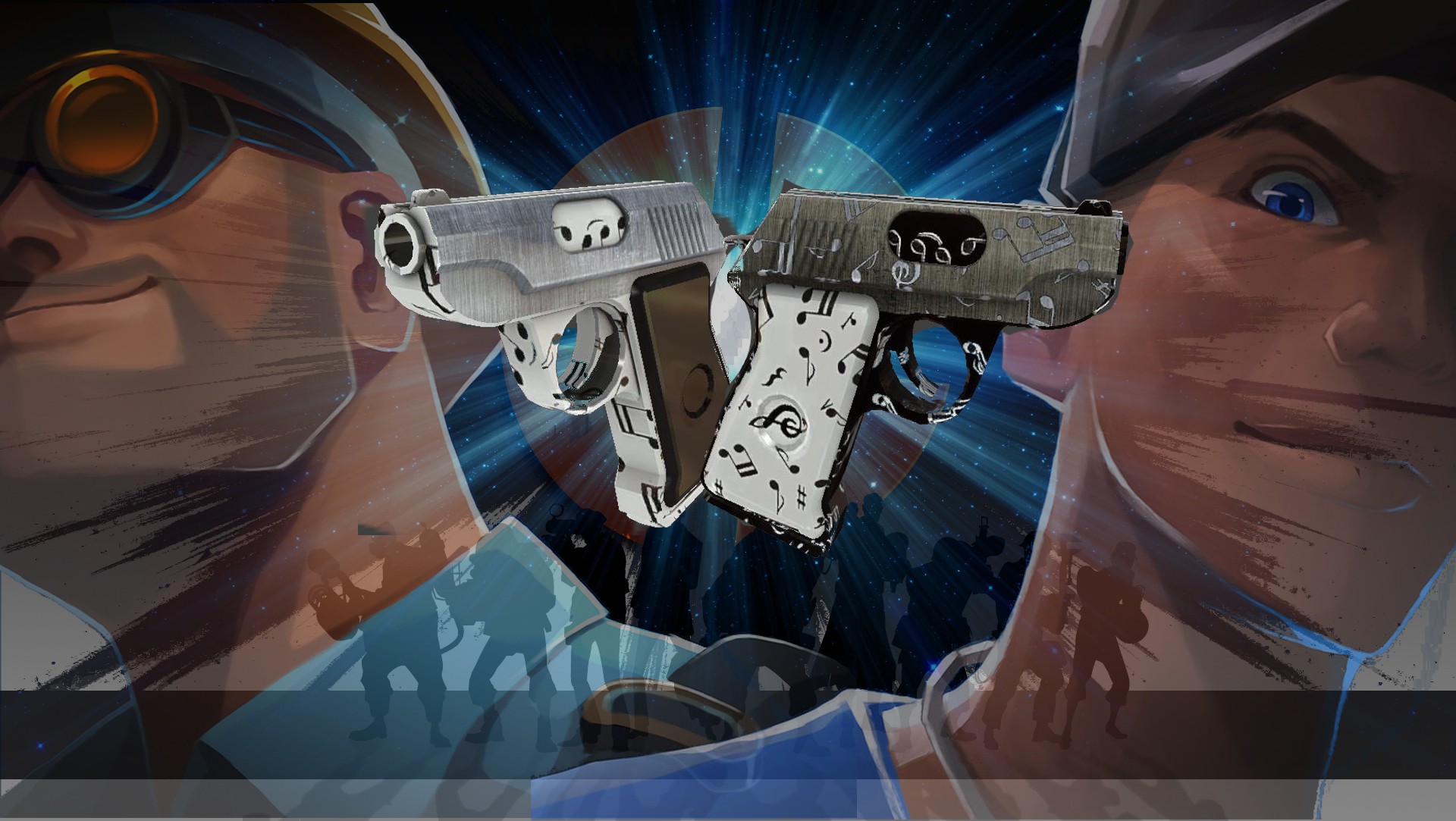 Valved Harmonica Pistol
