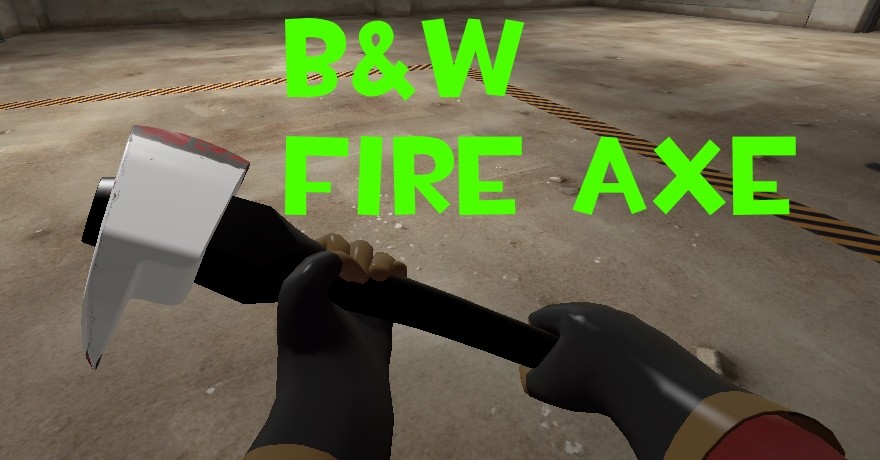 B&W Fire Axe