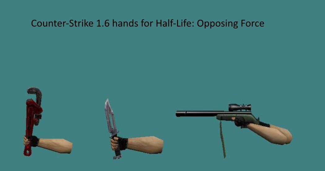 counter strike 1.6 half life mod