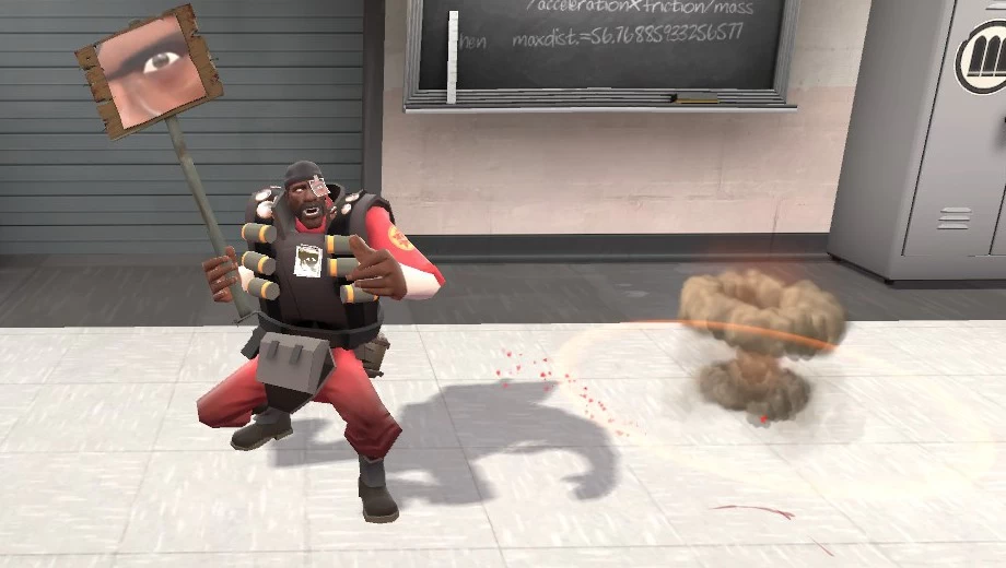 Tiny explosions.