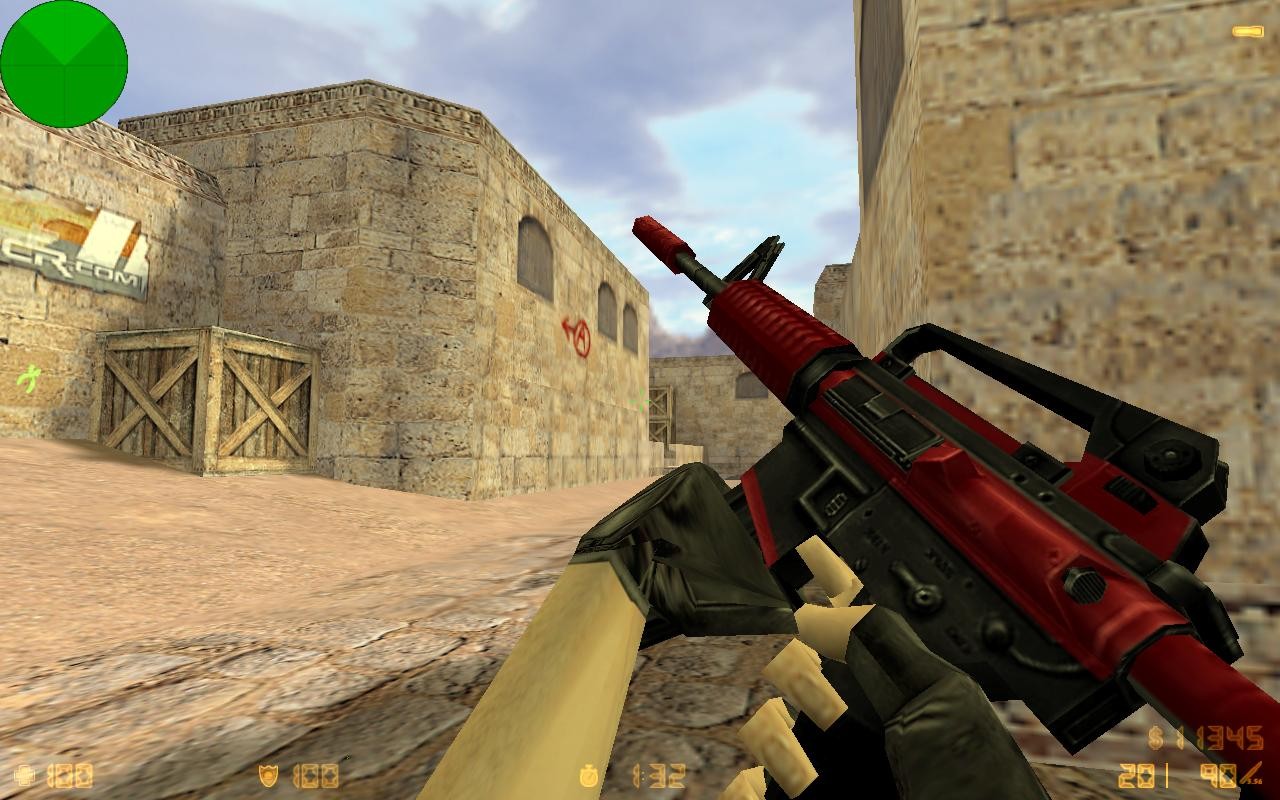 M4a1 Red Tape [counter-strike 1.6] [mods]