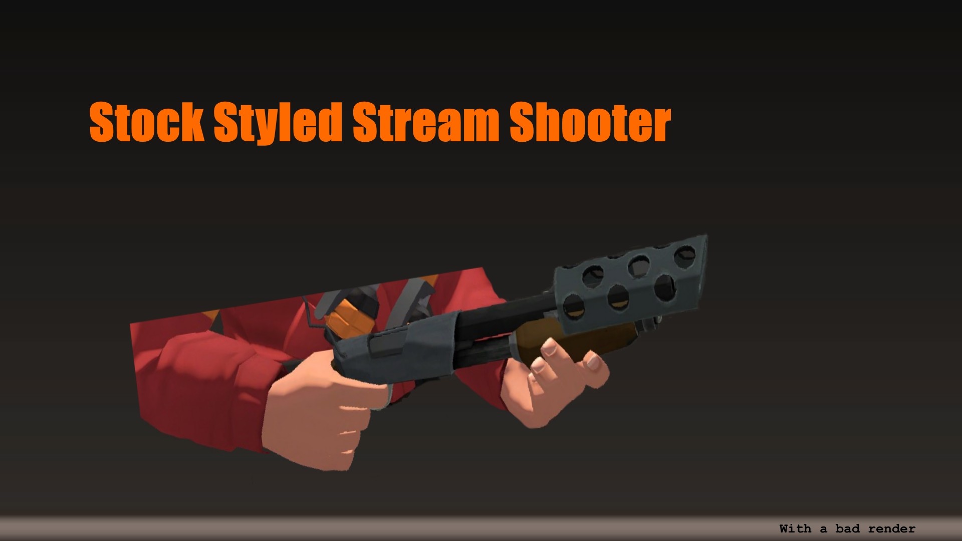 Shotgun styled StreamShooter