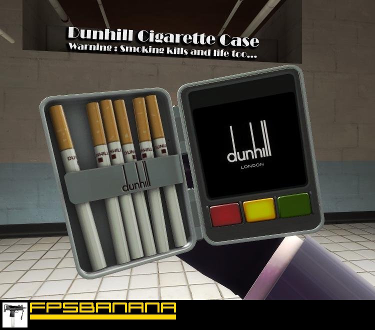 tf2 spy cigarette case Dunhill Cigarette Case v.1 Mod for Team Fortress 2