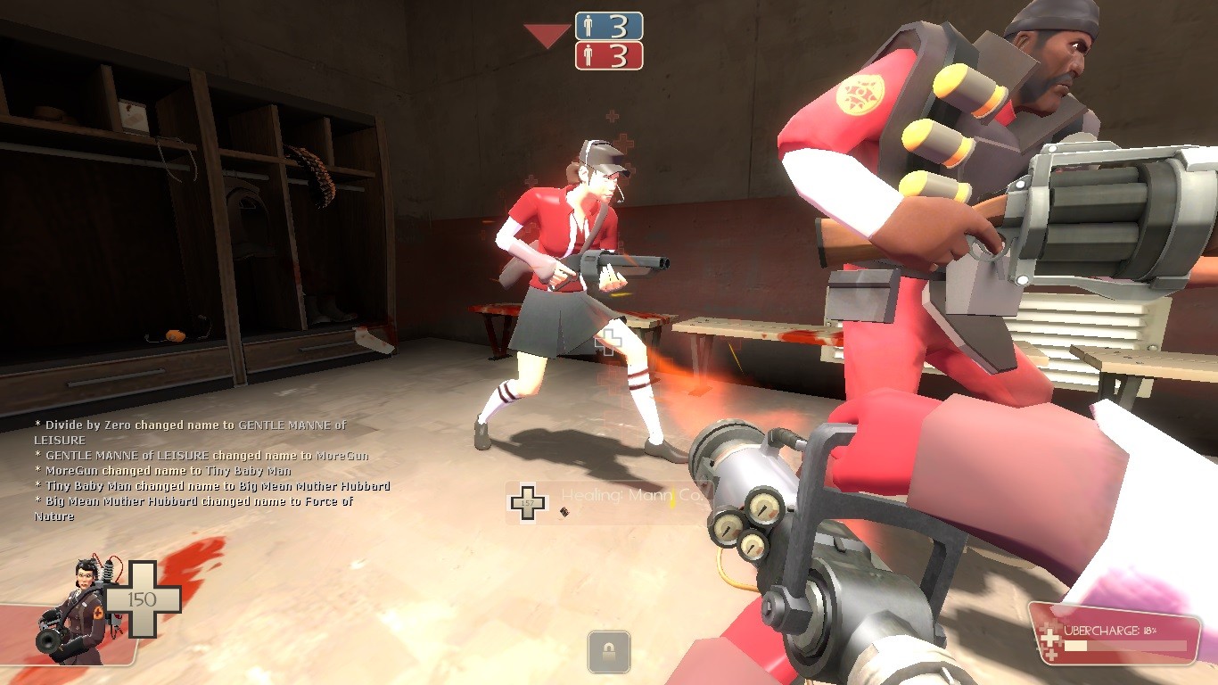 Darker Femscout (Bare-Legged version)