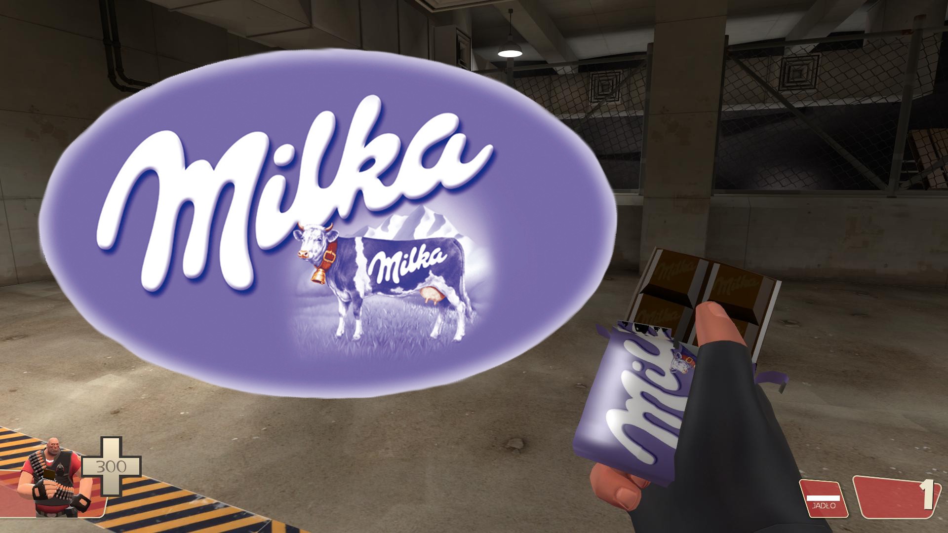 Milka chocolate bar