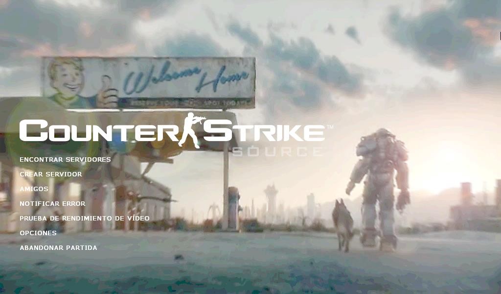 Fallout 4 GUI Mod for Counter-Strike: Source | CS:S Mods