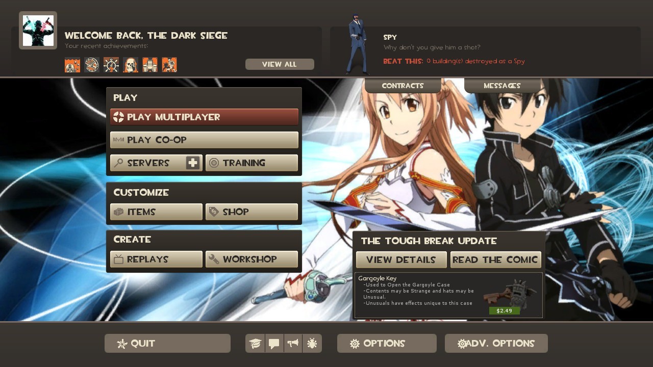 Sword Art Online Background (Broken)