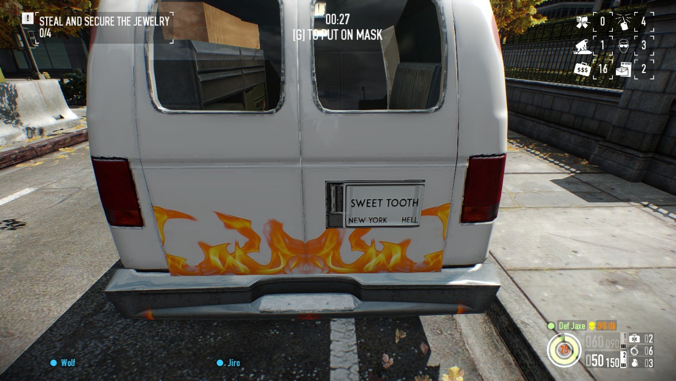 Sweet Tooth (Twisted Metal) Van [Payday 2] [Mods]