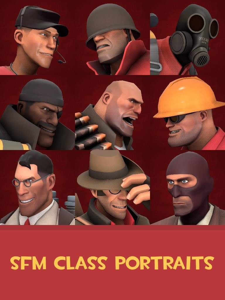SFM Class Portraits (MvM)