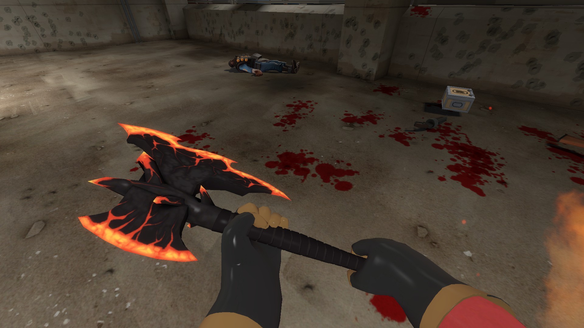 Volcano Fragment Axtinguisher (Model Swap)
