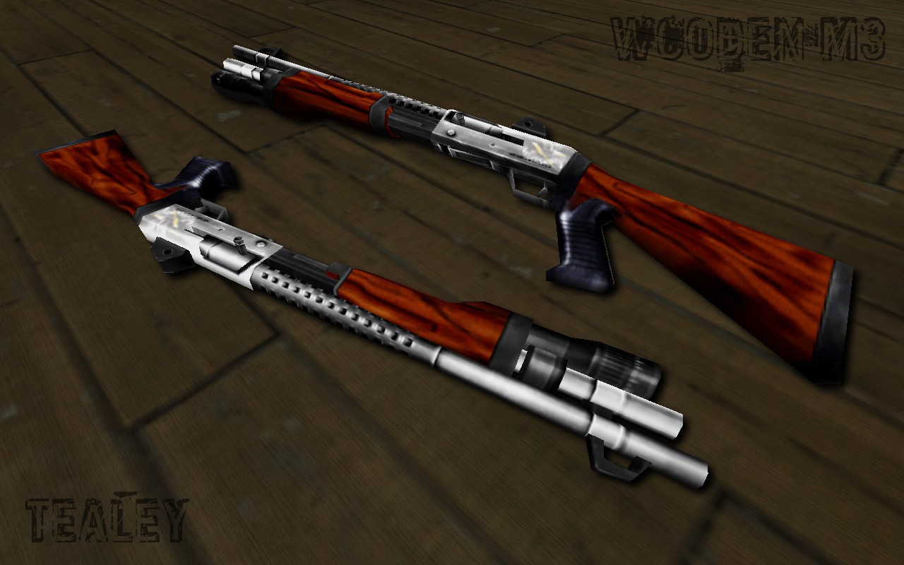 Wooden Benelli M3 Super 90 [Counter-Strike 1.6] [Mods]