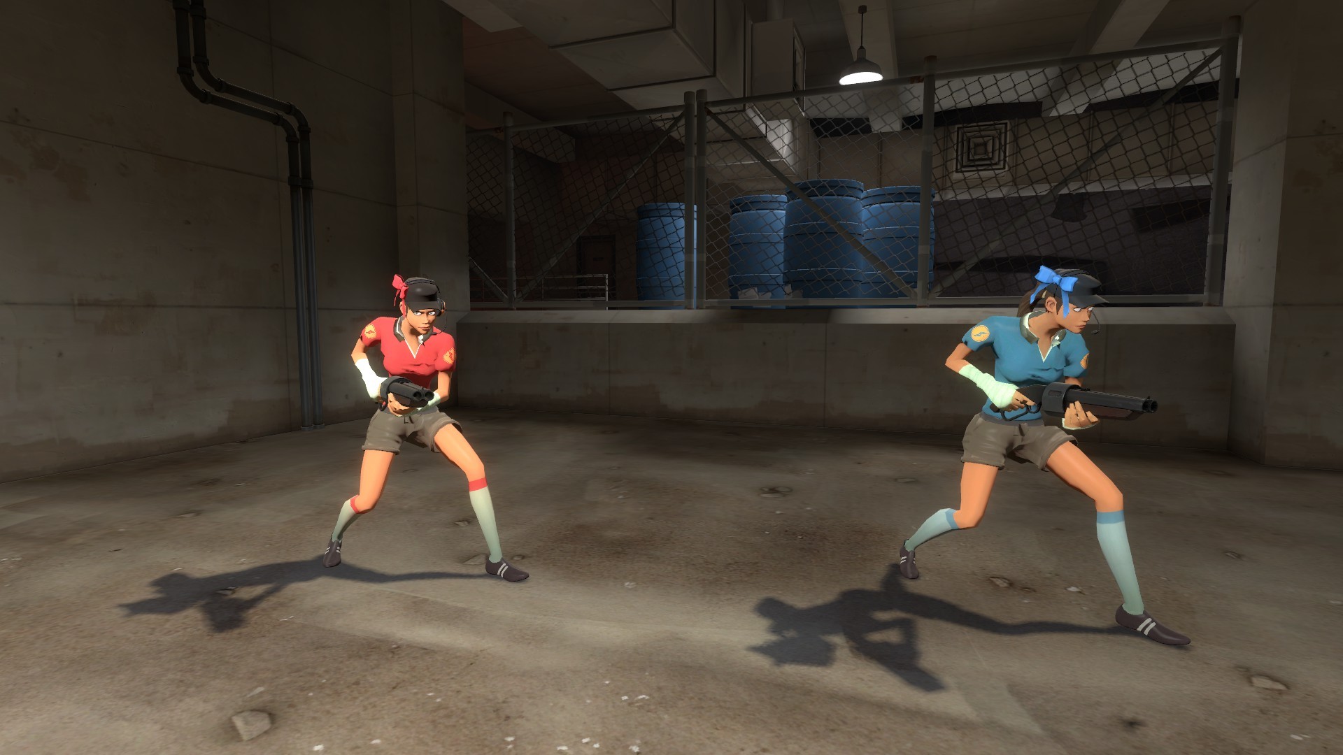 Femscout with shorts [Team Fortress 2] [Mods]