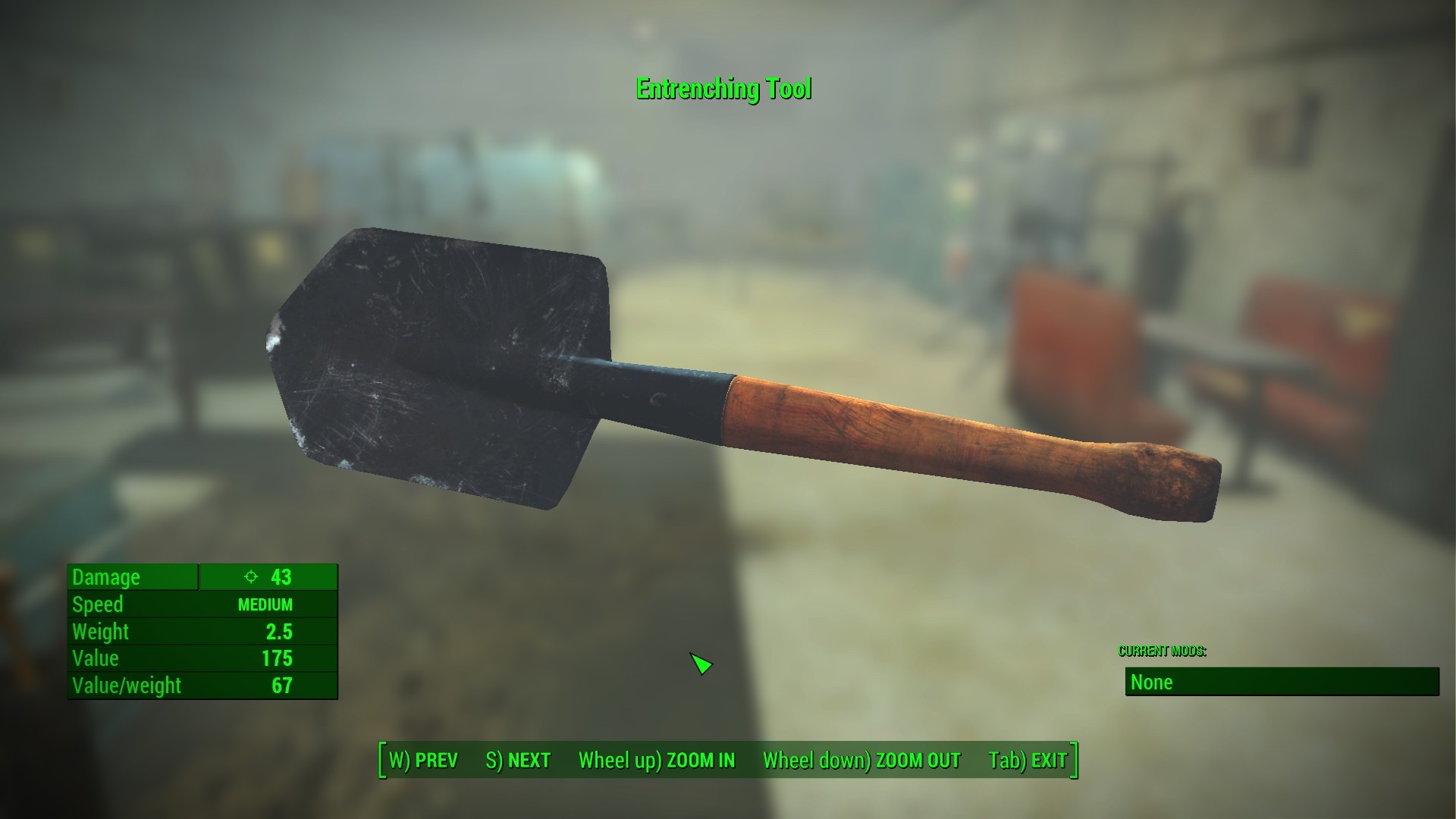 Entrenching Tool [Fallout 4] [Mods]