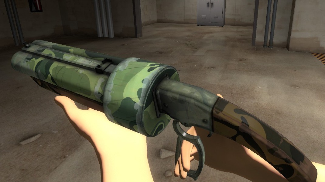 Camouflaged Scattergun