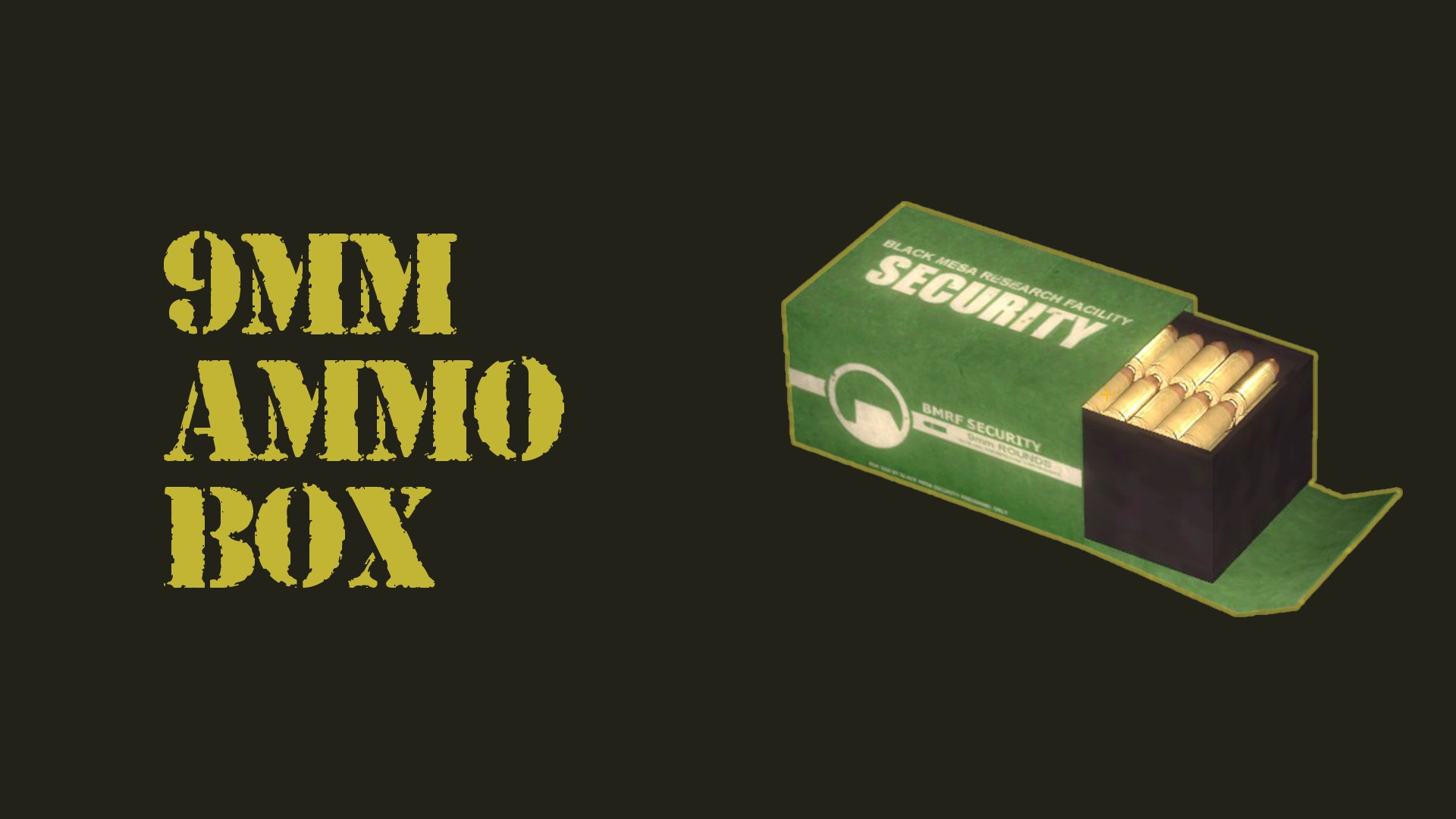 9mm Ammo Box. 