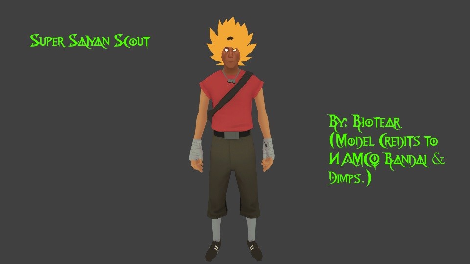 SSJ Scout (Dragonball Xenoverse Port)