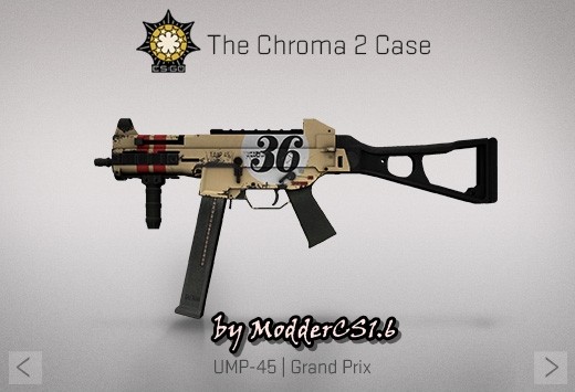 Ump Mod Rear End UMP-45 | Grand Prix Mod for Counter-Strike 1.6 | CS1.6 Mods