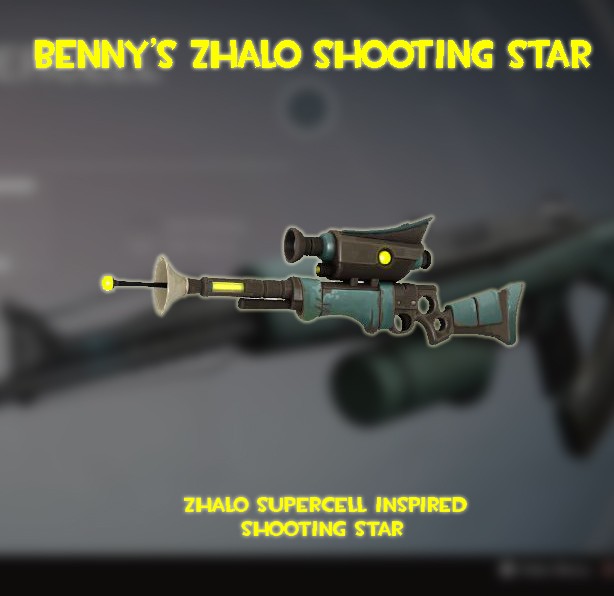 Benny's Zhalo Inspired Shooting Star