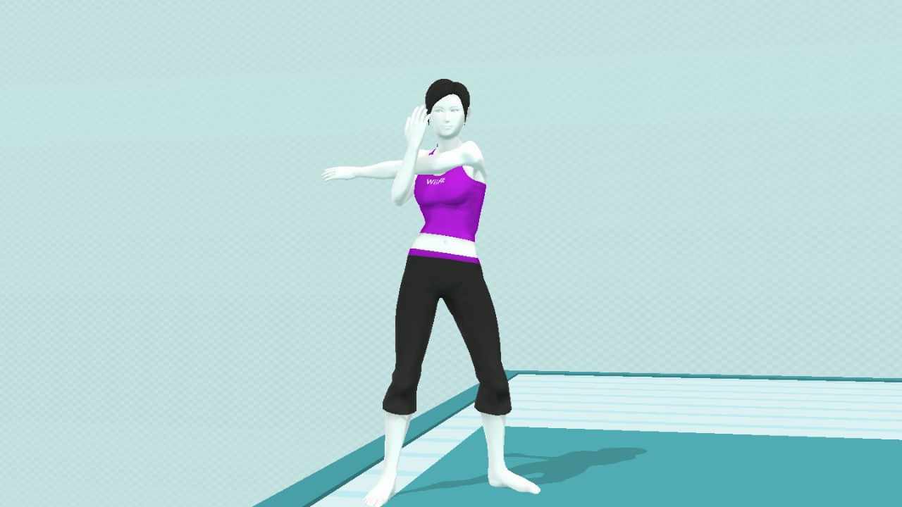 wii fit trainer shirt