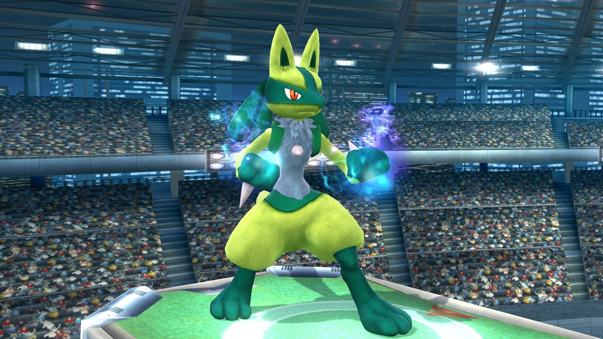 Shiny Mega Lucario [Super Smash Bros. (Wii U)] [Mods]