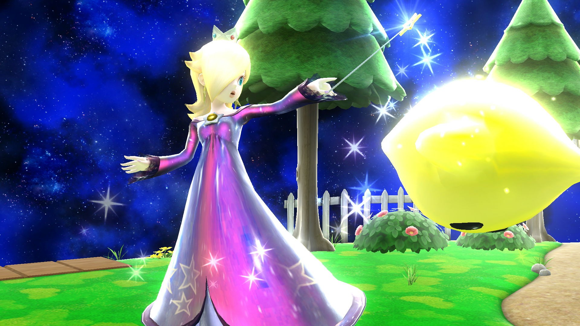 Galaxy Dress Rosalina Mod For Super Smash Bros Wii U SSB4U Mods galaxy-dress-rosalina-mod-for-super-smash-bros-wii-u-ssb4u-mods