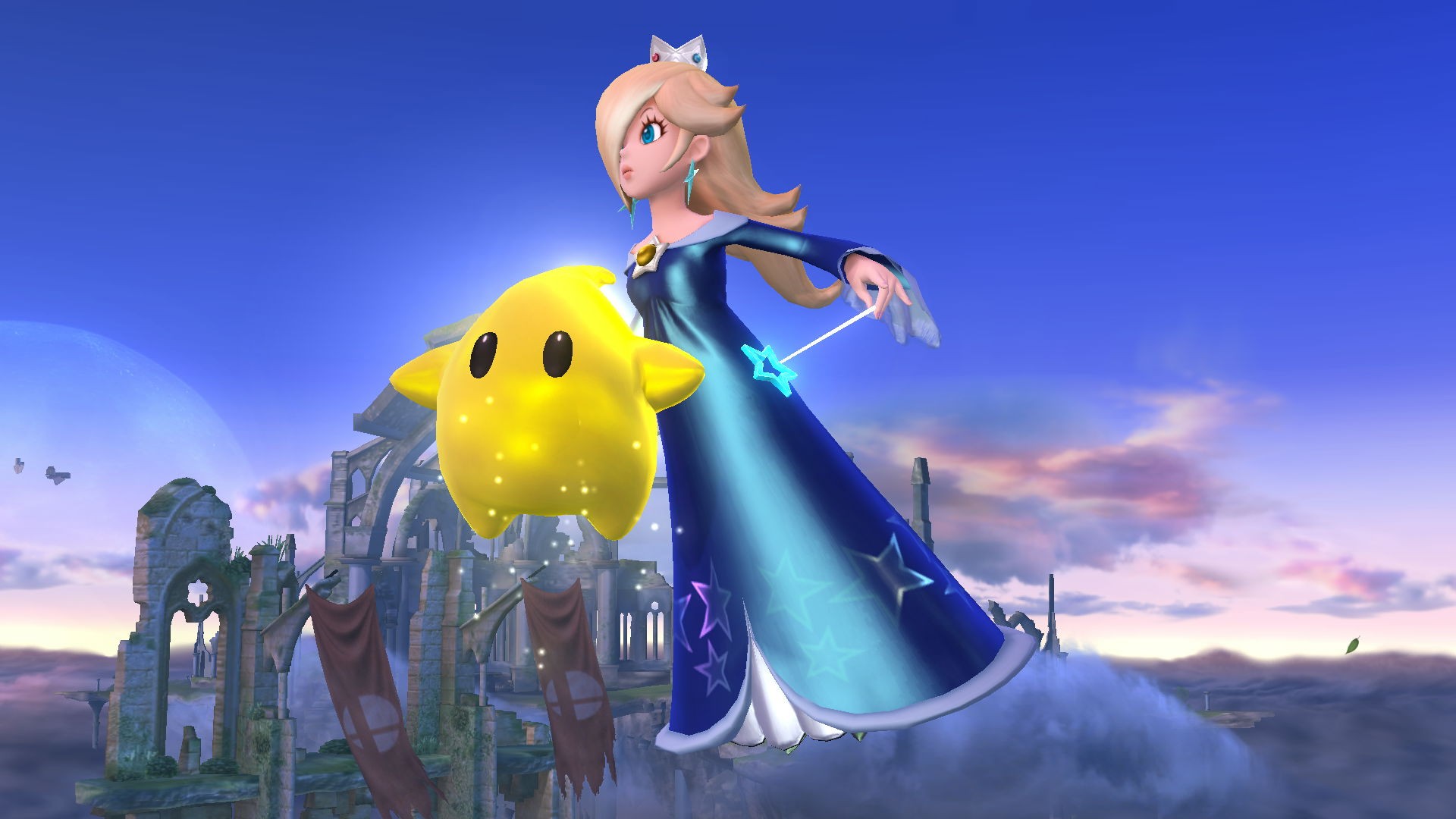 Dark Blue Rosalina [Super Smash Bros. (Wii U)] [Mods]