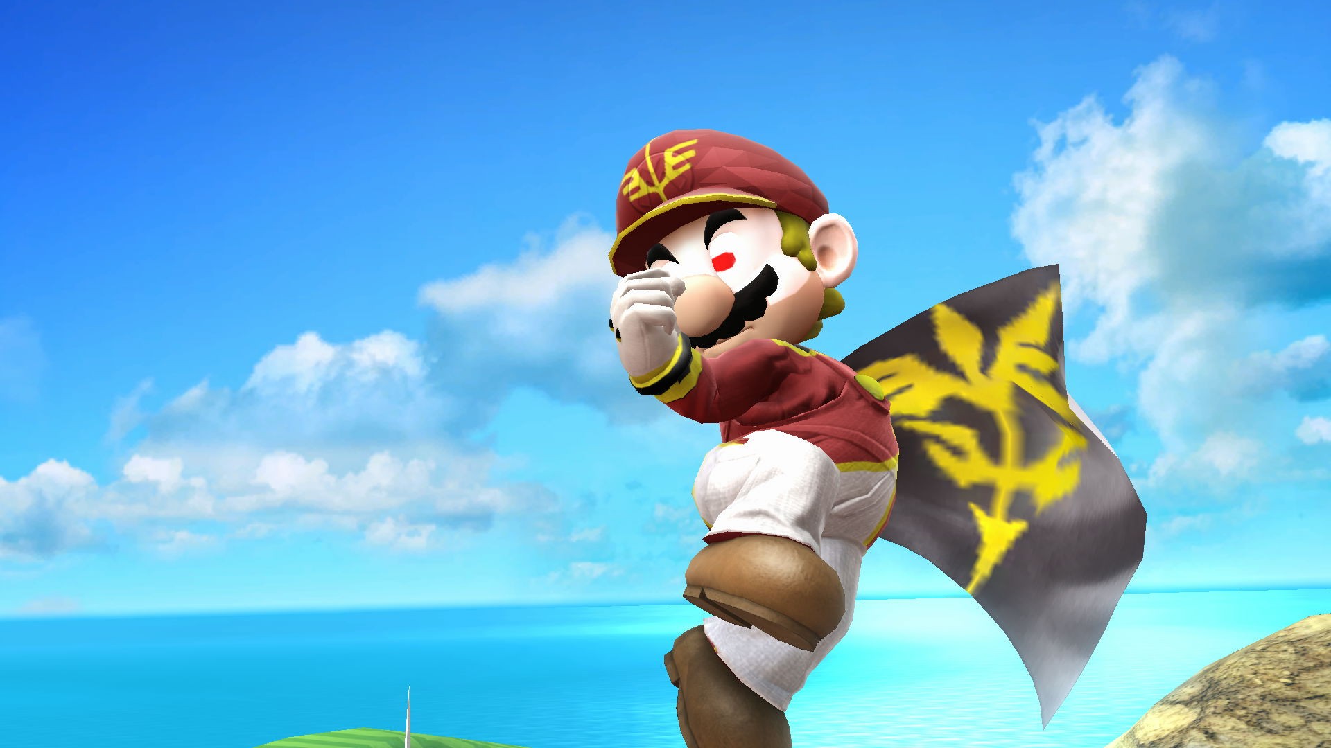 Char Aznable Mario Super Smash Bros Wii U Mods - roblox char aznable