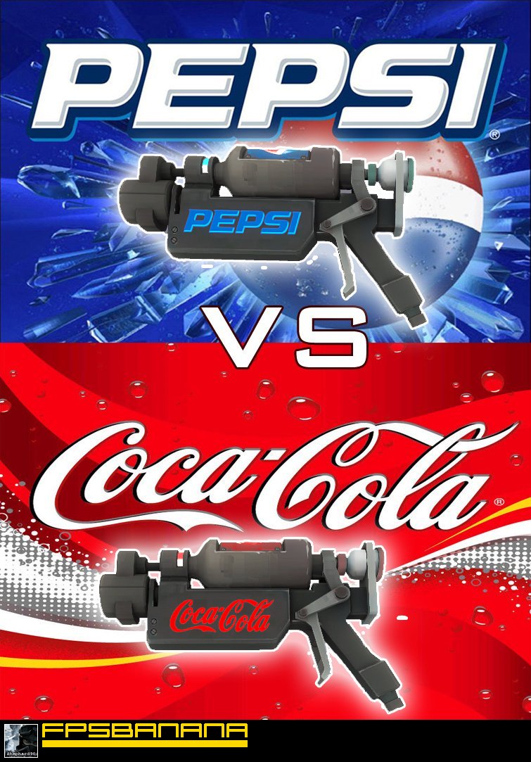 Coke vs Pepsi Blutsauger
