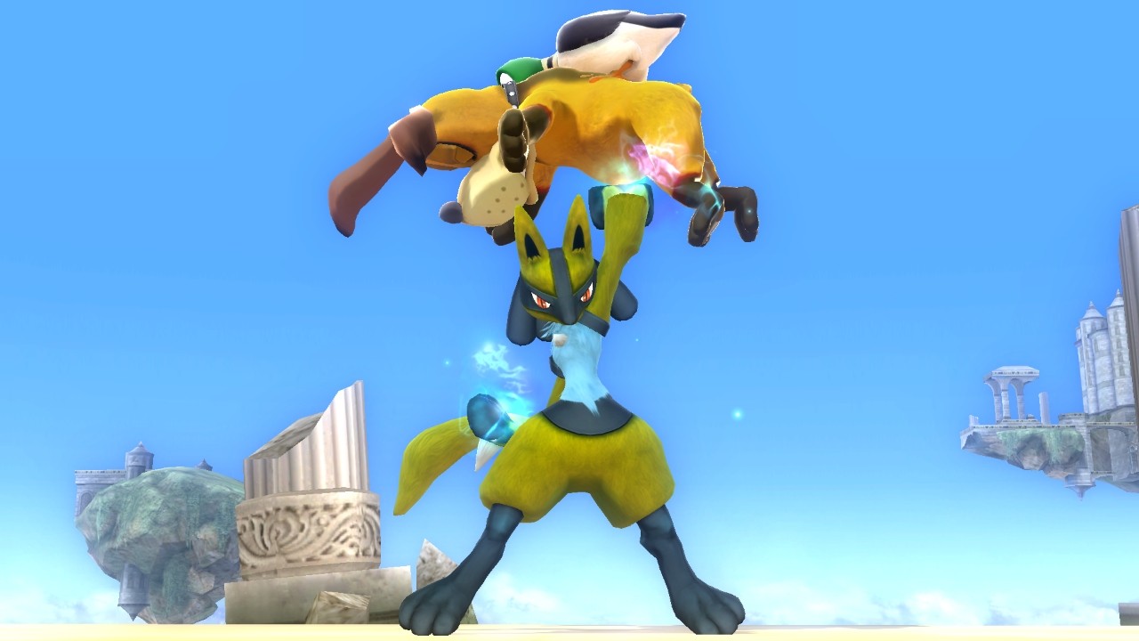 Shiny Mega Lucario [Super Smash Bros. (Wii U)] [Mods]