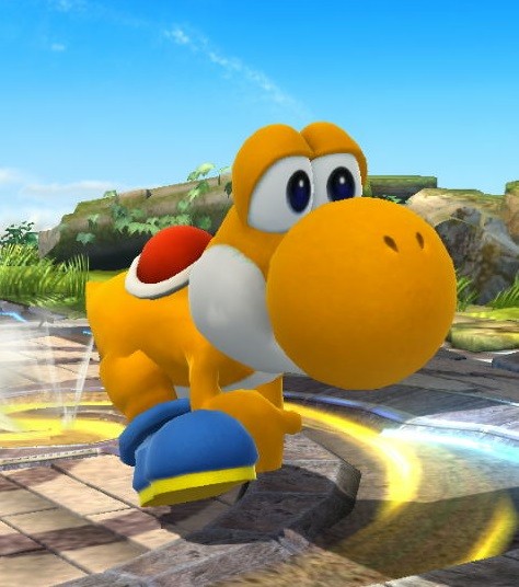 Orange Yoshi [super Smash Bros. (wii U)] [mods]