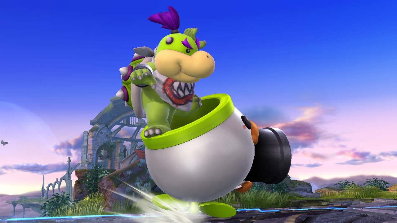 Light Green Bowser Jr. [Super Smash Bros. (Wii U)] [Mods]