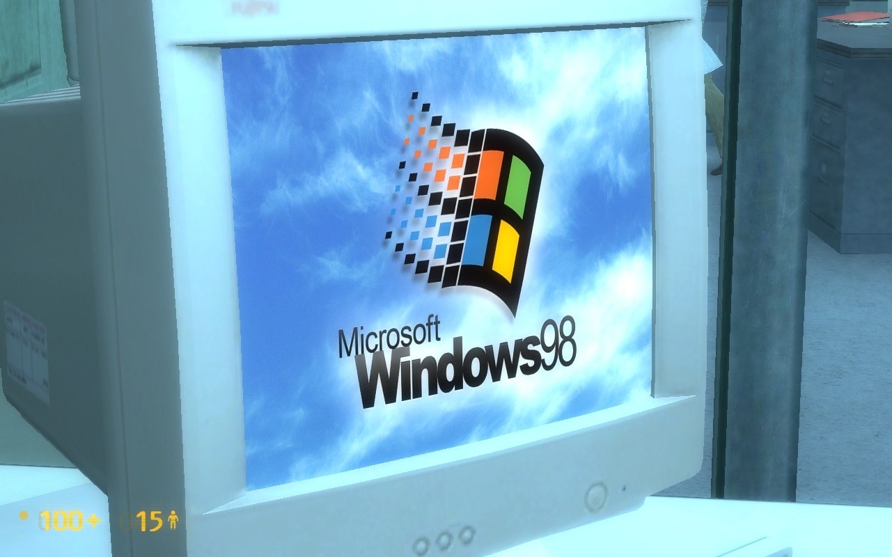 1998 Computer Screen Windows 98 Monitor Screens V2 Mod for Black Mesa | BM Mods