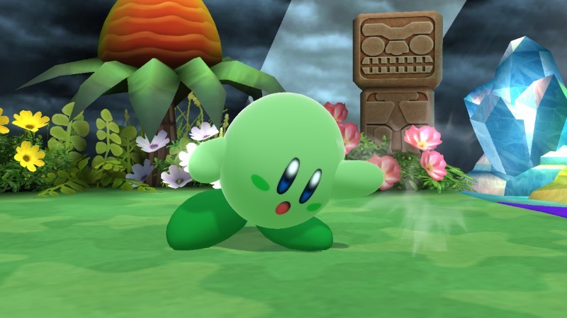 Green Kirby (Updated colors) [Super Smash Bros. (Wii U)] [Mods]