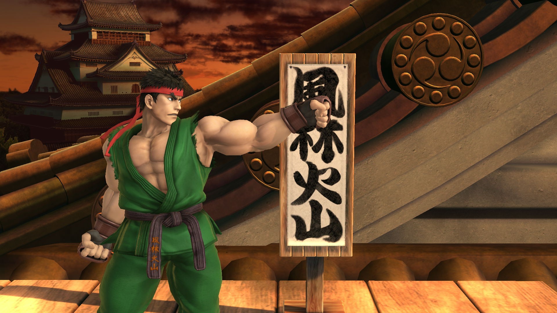 Dark Green Ryu/Yellow Tinted Ryu Mod for Super Smash Bros. (Wii U ...