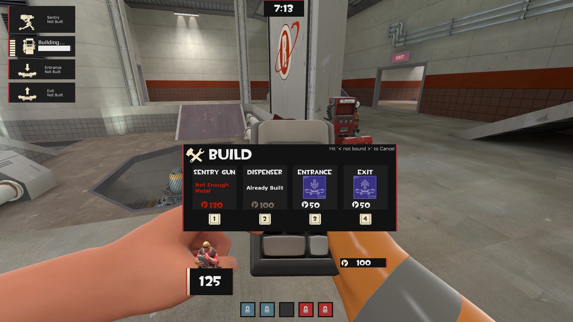 Карта для tf2 для тренировки