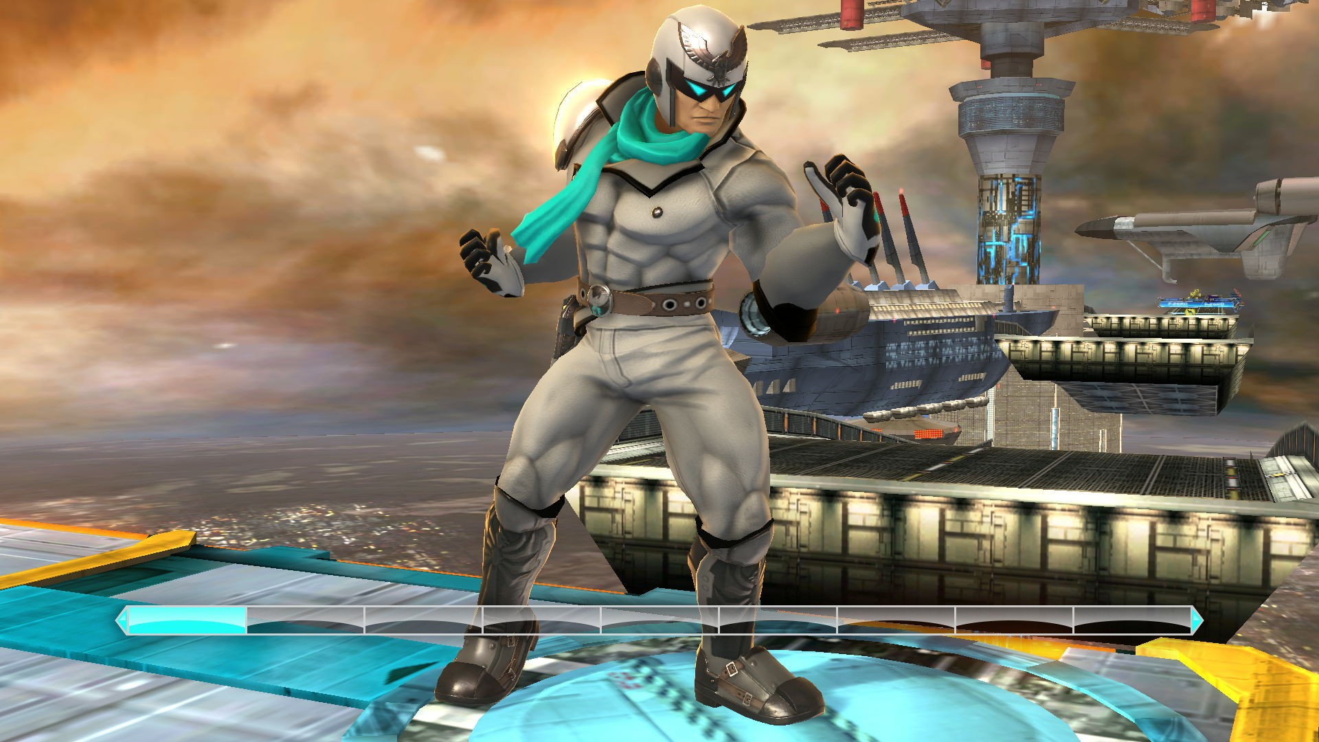 Captain Falcon Beaty Recolor [super Smash Bros Wii U ] [mods]