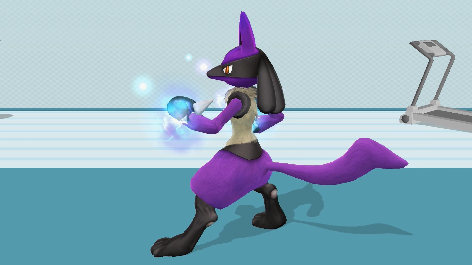 Pink and Purple Lucario [Super Smash Bros. (Wii U)] [Mods]