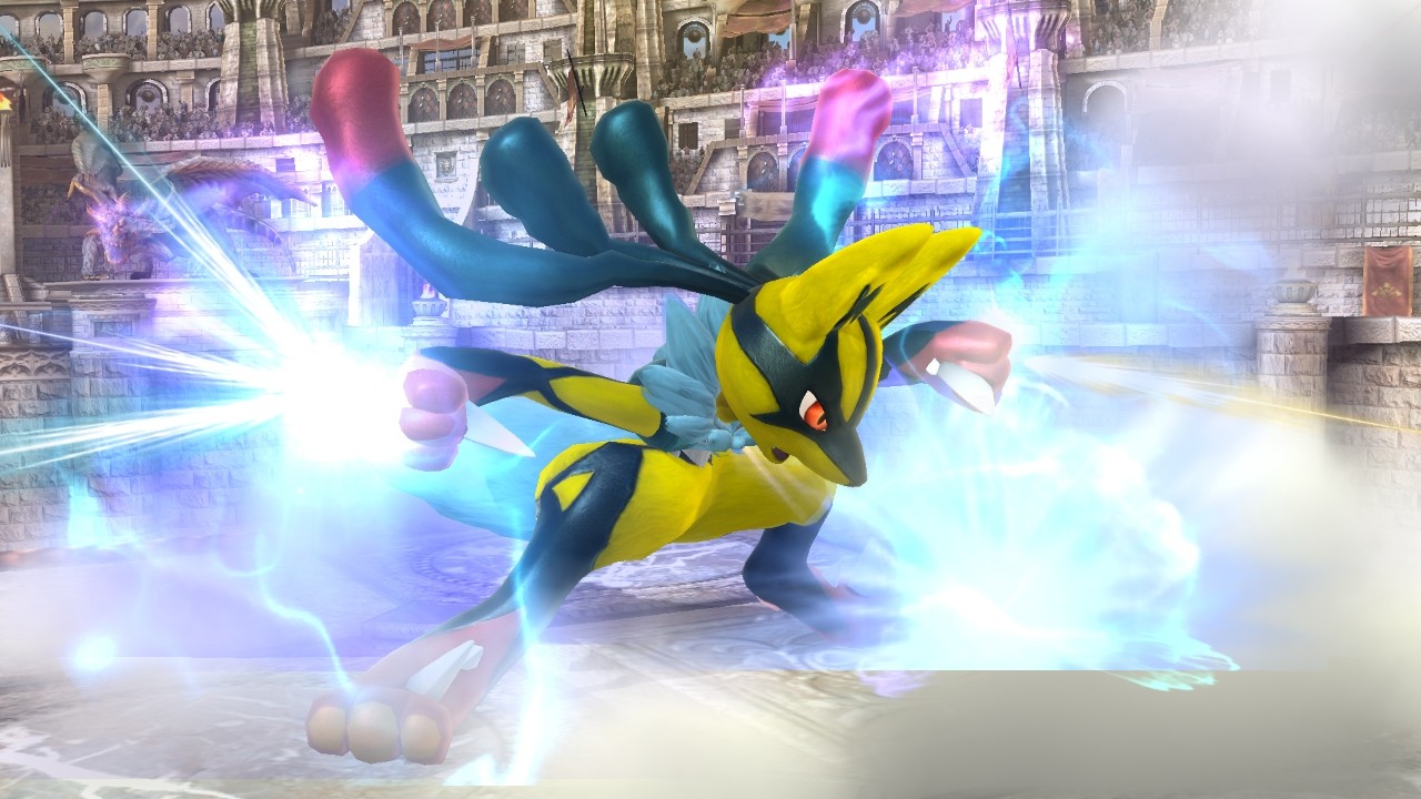 Shiny Mega Lucario [Super Smash Bros. (Wii U)] [Mods]