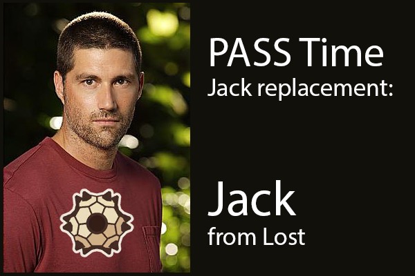 Jack from Lost for PASS Time