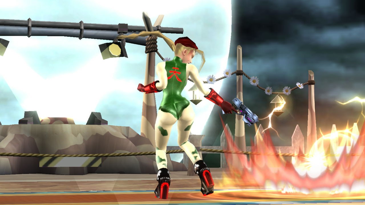 Cammy (SF6) over Sheik [Super Smash Bros. Ultimate] [Mods]