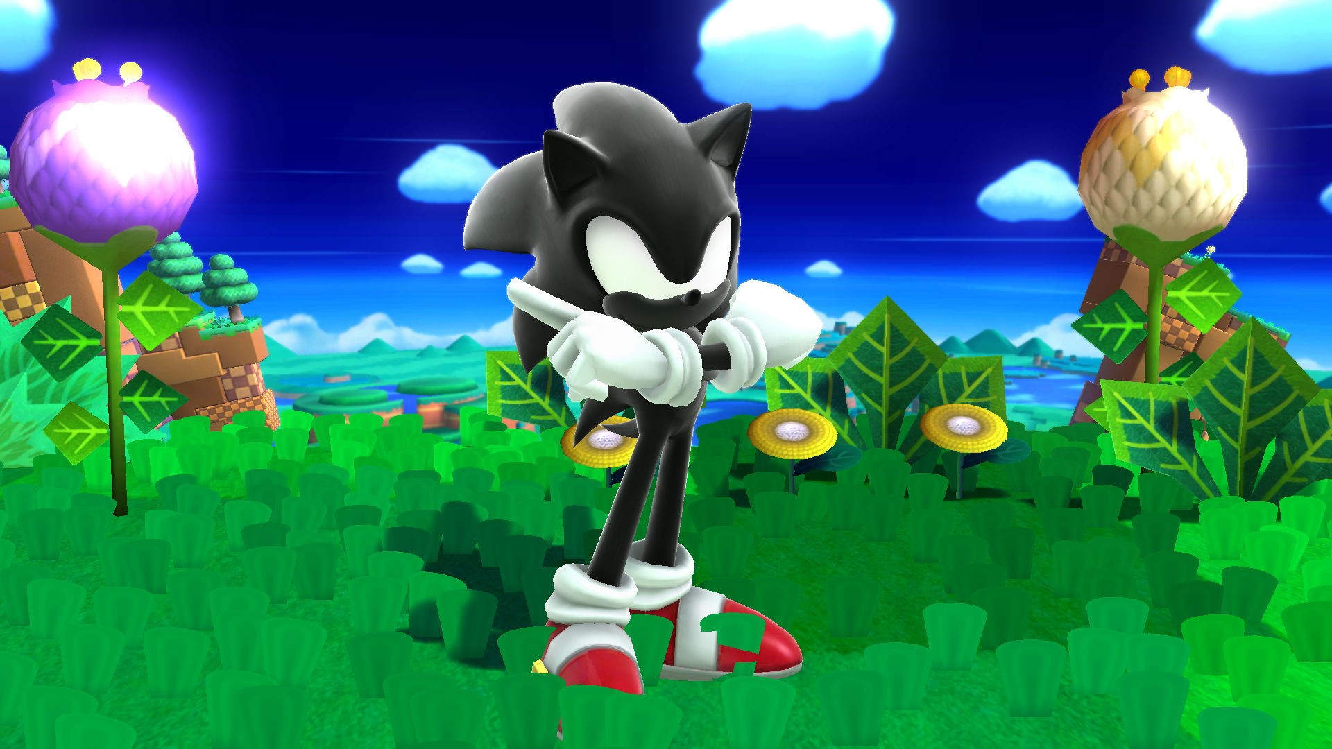 Dark Sonic + Voice (Compiled villians smash) [Super Smash Bros. Ultimate]  [Mods]