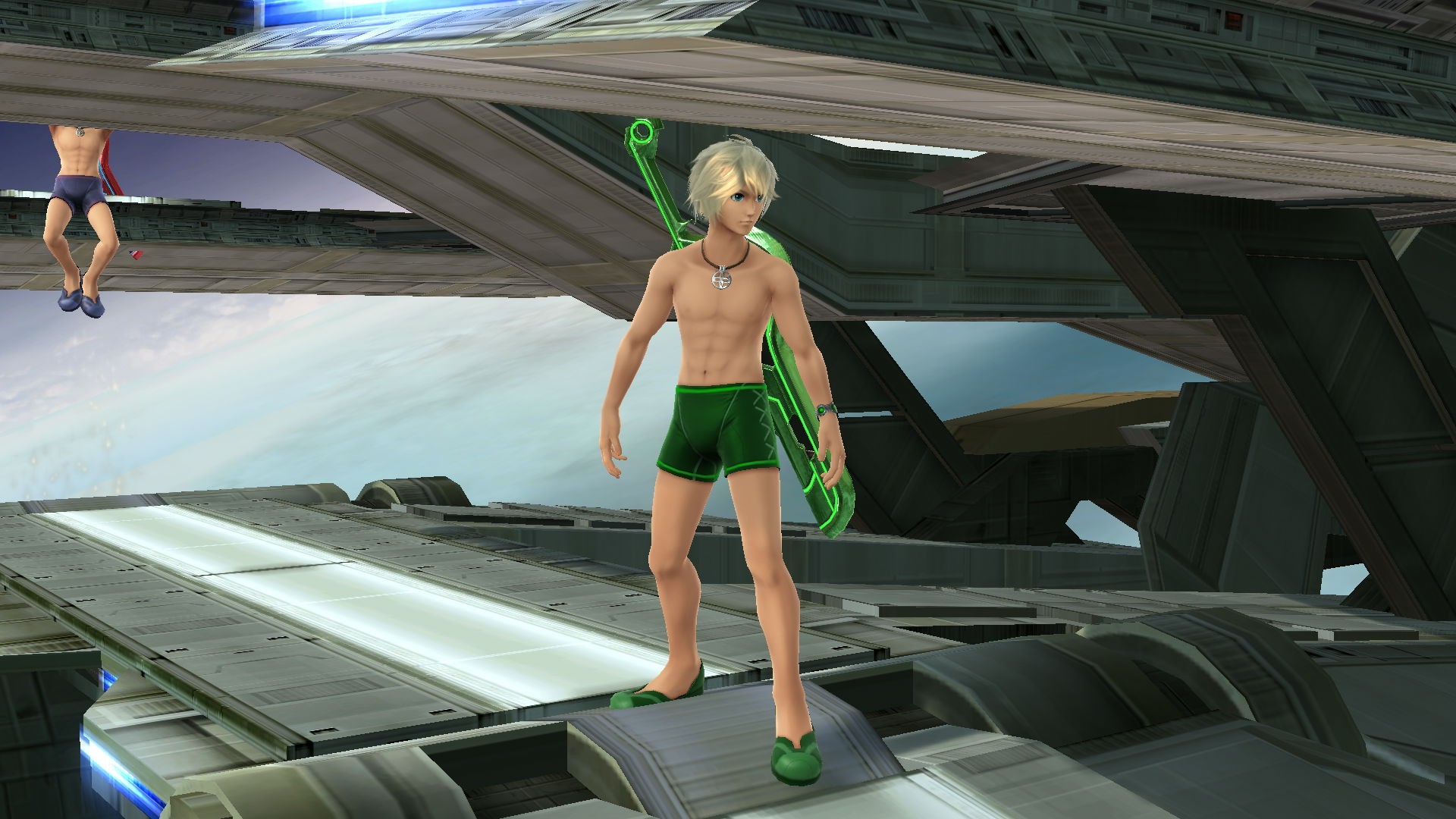 The Shirtless Shulk Recolor Pack Super Smash Bros Wii U Mods