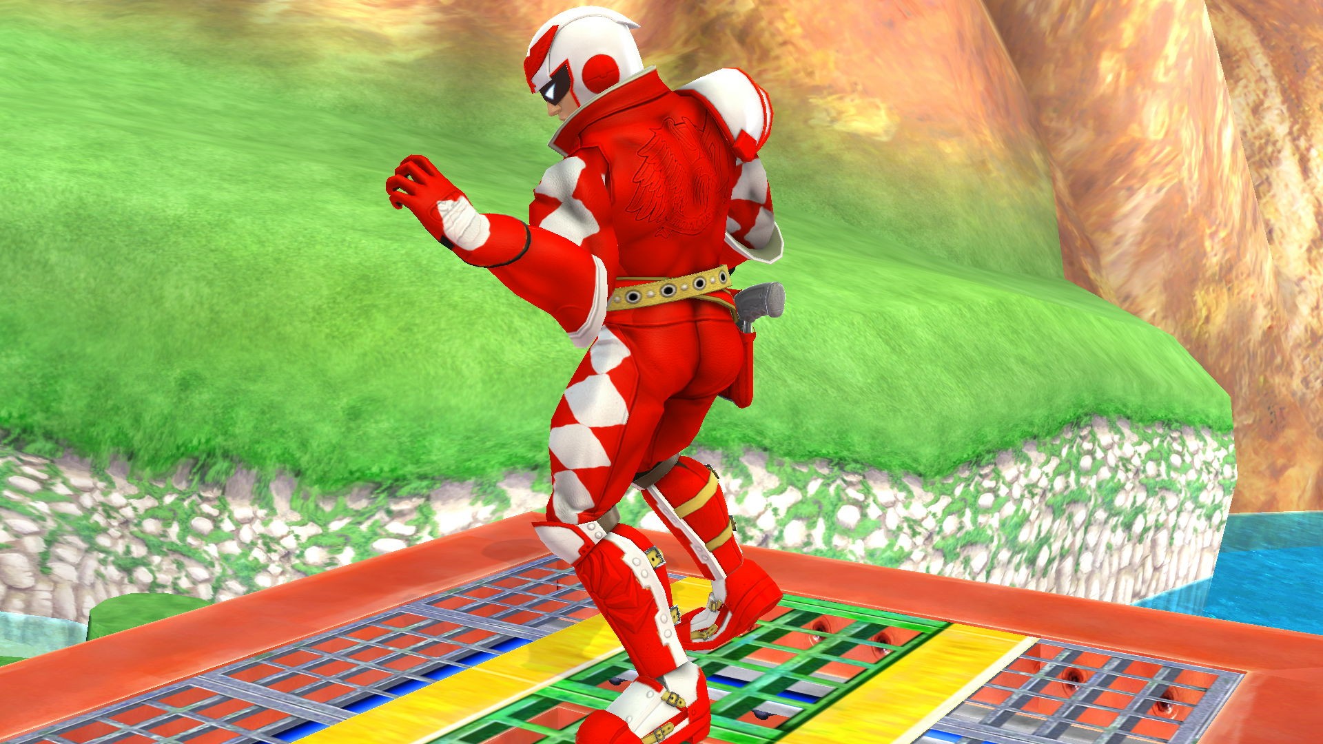 Red Ranger Falcon (Comes with CSP and UI stuff) [Super Smash Bros. (Wii ...
