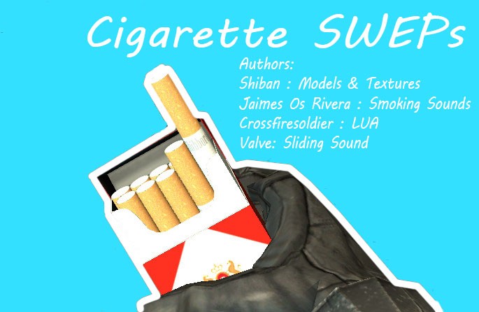 Cigarette SWEPs Mod for Garry's Mod